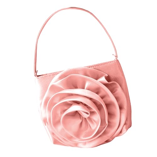 HIOPOIUYT Anspruchsvolle Geldbörse mit Blumenmuster und Handheld-Design, Umhängetasche, Handtasche für Hochzeiten und festliche Zusammenkünfte, Retro-Abendtasche, e, One Size von HIOPOIUYT