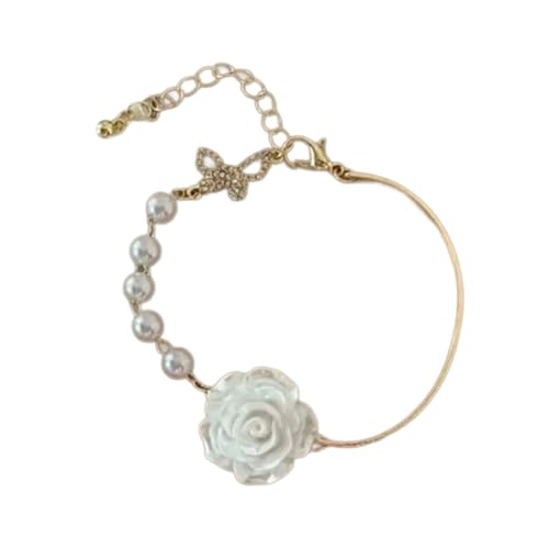 HIOPOIUYT Mode Rose Imitation Perlen Designs Armband Tragbare Dekoration Für Partys Vorräte Und Alltägliche Freizeitkleidung HIOPOIUYT Mode Rose Imitation Perlen Designs Armband Tragbare Dekoration Für Partys Vorräte Und Alltägliche Freizeitkleidung von HIOPOIUYT