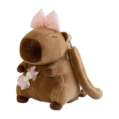 HIOPOIUYT Tragbarer Tierplushie Rucksack Plüsch Crossbody Taschen Casual Umhängetasche Für Kinder Und Teenager Reisen Oder Geschenk Stilvolle Teenagentasche HIOPOIUYT Tragbarer Tierplushie Rucksack Plüsch Crossbody Taschen Casual Umhängetasche Für Kinder Und Teenager Reisen Oder Geschenk Stilvolle Teenagentasche von HIOPOIUYT