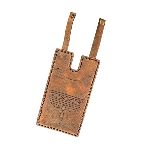 Western Stiefel Wallet Lederstiefel Für Frauen Handgefertigtes Lederkartenhalter Bargeldpocket Anhang Western Schnappverschluss von HIOPOIUYT