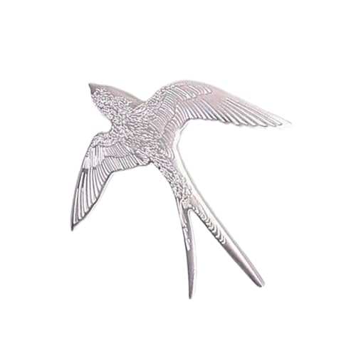 Zarte Brosche aus Legierung, Motiv: Schwalbe, Vogel-Design, vielseitiges Kleid, Anstecknadel, Accessoire für den täglichen Gebrauch, besondere Anlässe, individuelles Geburtstagsgeschenk, Zubehör Zarte Brosche aus Legierung, Motiv: Schwalbe, Vogel-Design, vielseitiges Kleid, Anstecknadel, Accessoire für den täglichen Gebrauch, besondere Anlässe, individuelles Geburtstagsgeschenk, Zubehör von HIOPOIUYT