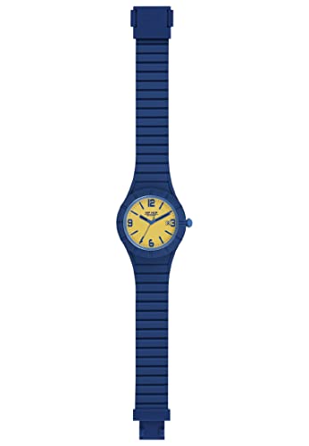 HIP HOP, Herrenuhr Xman 3.0 Collection HWU1084, mit Only Time - 3H Quarzwerk, Silikonarmband und Sicherheitsverschluss, Farbe Blue Delft von HIP HOP