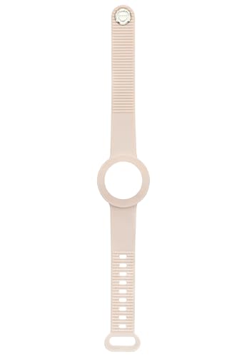 HIP HOP Damen Armbanduhr Hero.dot - Rosa Silikon Armband - Modernes Design - Schnalle - 34 mm Edelstahl Gehäuse - 22 mm Armbandbreite - 11 g Gewicht - Analog Display - Superheld Theme - HBU1115 von HIP HOP