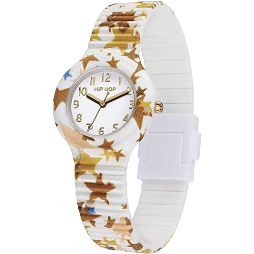 Hip Hop Damen Analog Quarz Uhr mit Silikon Armband HWU1121 von HIP HOP