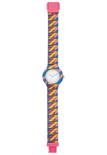 Hip Hop Damen Analog Quarz Uhr mit Silikon Armband HWU1141 von HIP HOP