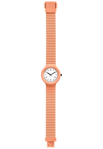 HIP HOP, Damenuhr, mit weichem Silikonarmband, Weißem Ziffernblatt und Praktischem Verschluss, 32 mm Gehäuse, Zeitmodul PC20 Uhrwerk, Farbe Papaya Punch HIP HOP, Damenuhr, mit weichem Silikonarmband, Weißem Ziffernblatt und Praktischem Verschluss, 32 mm Gehäuse, Zeitmodul PC20 Uhrwerk, Farbe Papaya Punch von HIP HOP