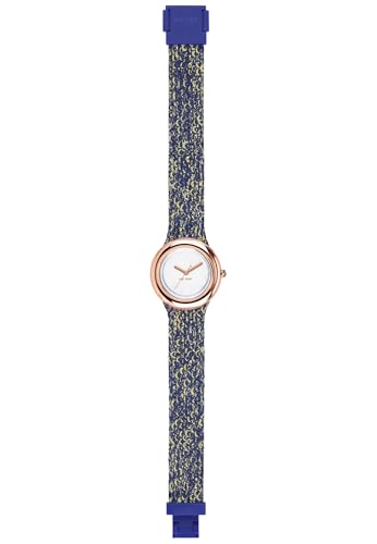 Hip Hop Damen Analog Quarz Uhr mit Silikon Armband HWU0745 von HIP HOP