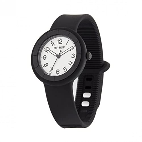 Hip Hop Damen Analog Quarz Uhr mit Silikon Armband HWU1105 von HIP HOP