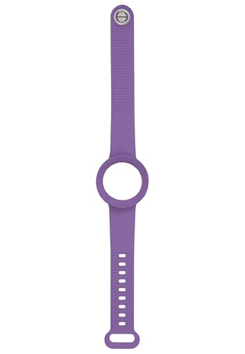 HIP HOP Hero.Dot Lillac Lady Damen Uhrenarmband aus Silikon hergestellt, Farbe: Lila, für Gehäusedurchmesser: 34 mm, HBU1100 von HIP HOP