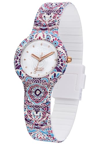 Hip Hop Damen Analog Quarz Uhr mit Silikon Armband HWU1041 von HIP HOP