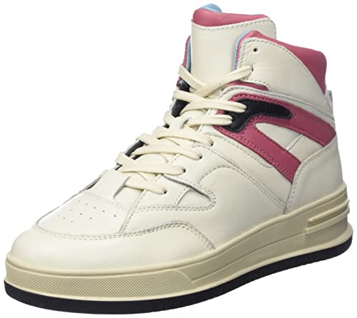 HIP Shoe Style for Women Damen HIP Donna D1195 Sneaker, Ivory Pink, 37 EU von HIP Shoe Style for Women