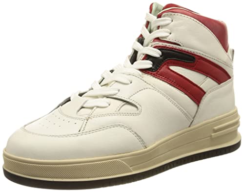 HIP Shoe Style for Women Damen HIP Donna D1195 Sneaker, White Red, 38 EU von HIP Shoe Style for Women