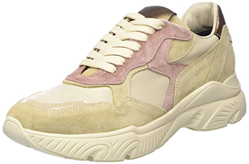 HIP Shoe Style for Women Damen HIP Donna D1199 Sneaker, Beige Pink, 36 EU von HIP Shoe Style for Women