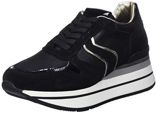 HIP Shoe Style for Women Damen HIP Donna D1201 Sneaker, Black Black, 36 EU von HIP Shoe Style for Women