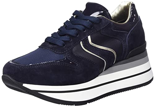 HIP Shoe Style for Women Damen HIP Donna D1201 Sneaker, Dark Blue Platinum, 38 EU von HIP Shoe Style for Women