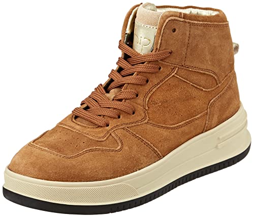 HIP Shoe Style for Women Damen HIP Donna D1786 Sneaker, Mid Brown Platinum, 36 EU von HIP Shoe Style for Women