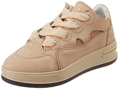 HIP Shoe Style for Women Damen HIP Donna D1787 Sneaker, Light Brown Platinum, 36 EU von HIP Shoe Style for Women