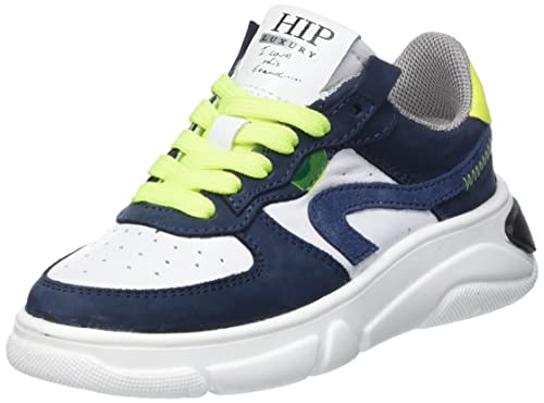 HIP H1064 Sneaker, Dark Blue Yellow, 31 EU von HIP