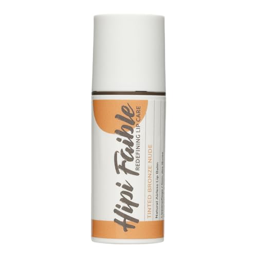Hipi Faible Lippenpflege TINTED BRONZE NUDE – farbiger Lippenbalsam mit Lanolin im 6ml Pump-Spender, 100% natürlich pflegender Lip Balm Made in Germany, Lip Stain-Effekt Hipi Faible Lippenpflege TINTED BRONZE NUDE – farbiger Lippenbalsam mit Lanolin im 6ml Pump-Spender, 100% natürlich pflegender Lip Balm Made in Germany, Lip Stain-Effekt von HIPI FAIBLE