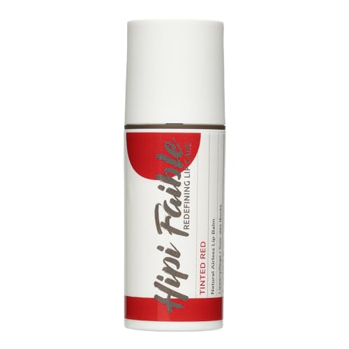 Hipi Faible Lippenpflege TINTED RED – farbiger Lippenbalsam mit Lanolin im 6ml Pump-Spender, 100% natürlich pflegender Lip Balm Made in Germany, Lip Stain-Effekt Hipi Faible Lippenpflege TINTED RED – farbiger Lippenbalsam mit Lanolin im 6ml Pump-Spender, 100% natürlich pflegender Lip Balm Made in Germany, Lip Stain-Effekt von HIPI FAIBLE