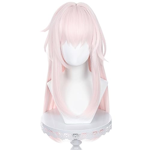 HIROAKIYA Clara Cosplay Wig, Honkai Star Rail Cosplay Clara Wig with Wig Cap, Length approx.75cm von HIROAKIYA