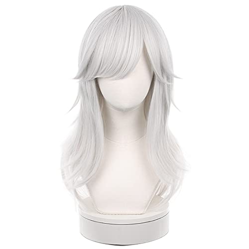 HIROAKIYA Cyno Wig, Genshin Impact Cyno Cosplay Wig with Wig Cap von HIROAKIYA