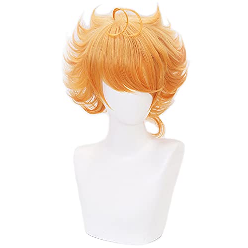 HIROAKIYA Emma Wig, The Promised Neverland Emma Cosplay Wig with Wig Cap von HIROAKIYA