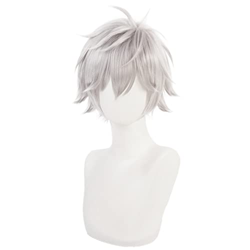 HIROAKIYA Kaworu Nagisa Wig, Kaworu Nagisa Cosplay Wig with Wig Cap von HIROAKIYA