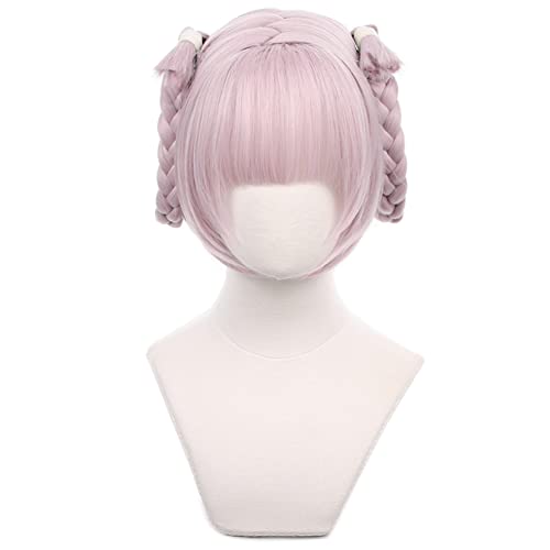 HIROAKIYA Nazuna Nanakusa Wig, Call of the Night Nazuna Nanakusa Cosplay Wig Clip Braids with Wig Cap, Length approx.32cm von HIROAKIYA