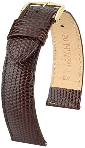 HIRSCH Uhren-Band Rainbow M - modisches Premium-Lederband für Deine Armbanduhr - Braun - 20 mm HIRSCH Uhren-Band Rainbow M - modisches Premium-Lederband für Deine Armbanduhr - Braun - 20 mm von HIRSCH