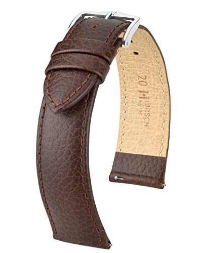 HIRSCH Unisex Uhrenarmband Büffel Style Modell Kansas 18 mm Braun HIRSCH Unisex Uhrenarmband Büffel Style Modell Kansas 18 mm Braun von HIRSCH