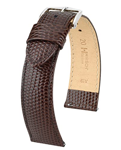 HIRSCH Unisex Uhrenarmband Eidechsen Style Modell Rainbow 22 mm Braun HIRSCH Unisex Uhrenarmband Eidechsen Style Modell Rainbow 22 mm Braun von HIRSCH