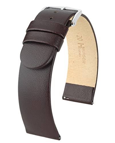 HIRSCH Unisex Uhrenarmband Kalbsleder Modell Scandic 24 mm Braun HIRSCH Unisex Uhrenarmband Kalbsleder Modell Scandic 24 mm Braun von HIRSCH