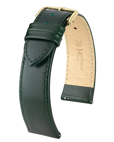 HIRSCH Unisex Uhrenarmband Rindboxleder Modell Osiris 20 mm Grün HIRSCH Unisex Uhrenarmband Rindboxleder Modell Osiris 20 mm Grün von HIRSCH