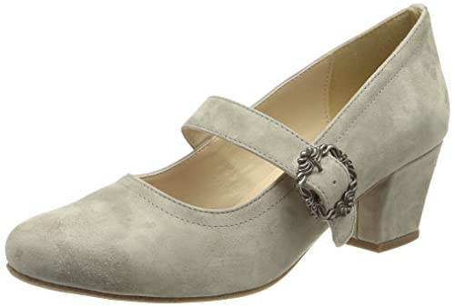 Hirschkogel Damen Pumps, grau, 41 EU von Hirschkogel