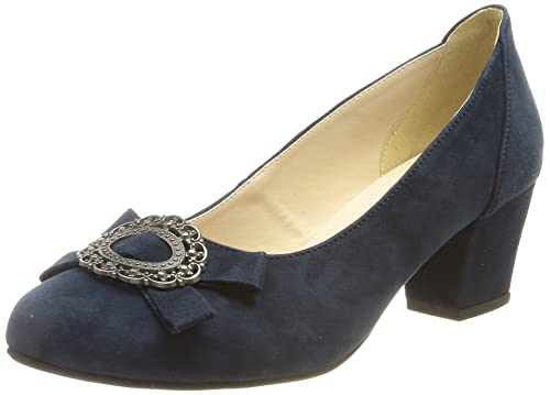 Hirschkogel Damen Pumps, d.blau, 37 EU von Hirschkogel