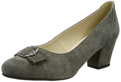 Hirschkogel Damen 3000016 Pumps, Anthrazit, 37 EU von Hirschkogel