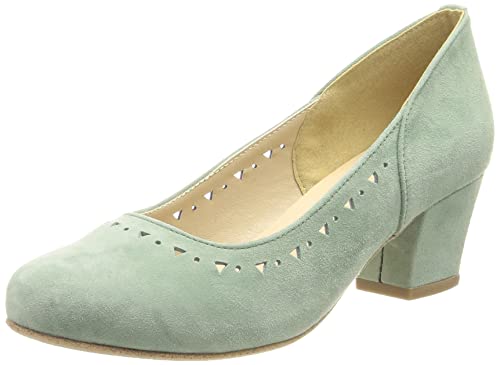 Hirschkogel Damen 3000019 Pumps, Mint, 35 EU Hirschkogel Damen 3000019 Pumps, Mint, 35 EU von Hirschkogel
