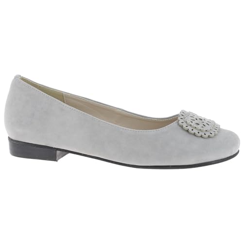 Hirschkogel Damen 3000024 Ballerinas, grau, 41 EU Hirschkogel Damen 3000024 Ballerinas, grau, 41 EU von Hirschkogel