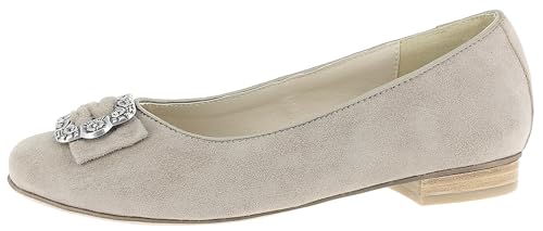 Hirschkogel Damen 3000025 Ballerinas, Stein, 42 EU Hirschkogel Damen 3000025 Ballerinas, Stein, 42 EU von Hirschkogel