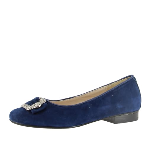 Hirschkogel Damen 3000025 Ballerinas, d.blau, 39 EU von Hirschkogel