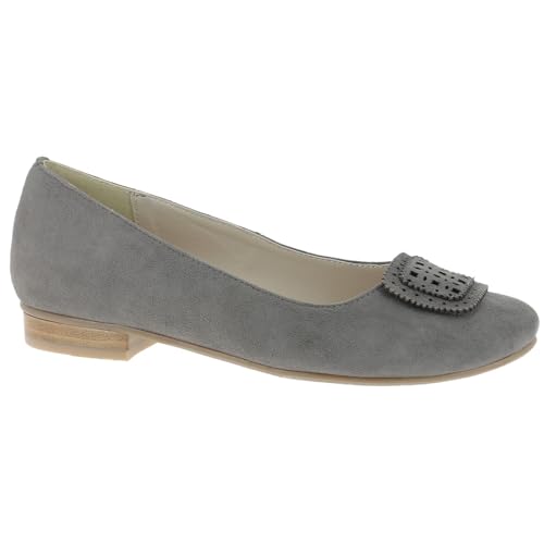 Hirschkogel Damen Ballerina Ballerinas, anthrazit, 40 EU von Hirschkogel