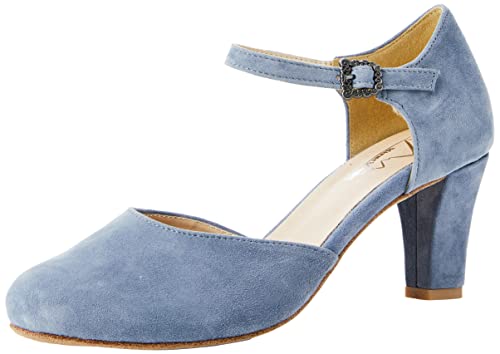 Hirschkogel Damen 3001708 Pumps, h.blau, 36 EU von Hirschkogel