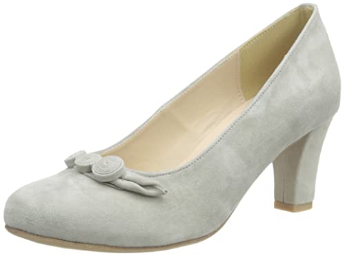 Hirschkogel Damen Pumps, grau, 39 EU von Hirschkogel