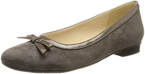 Hirschkogel Damen 3003424 Ballerinas, anthrazit, 36 EU Hirschkogel Damen 3003424 Ballerinas, anthrazit, 36 EU von Hirschkogel