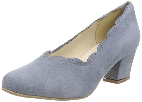 Hirschkogel Damen 3003603 Pumps, h.blau, 39 EU von Hirschkogel