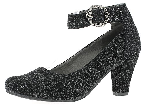 Hirschkogel Damen Pumps, schwarz, 40 EU von Hirschkogel