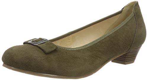 HIRSCHKOGEL Damen 3004550 Ballerinas, Khaki, 36 EU von Hirschkogel