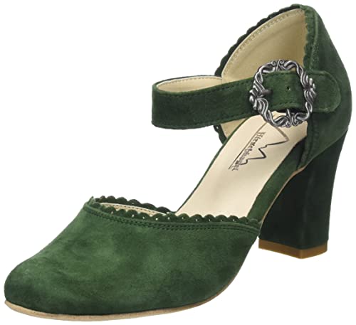 Hirschkogel Damen 3005715 Pumps, Grün Tanne 147, 38 EU von Hirschkogel
