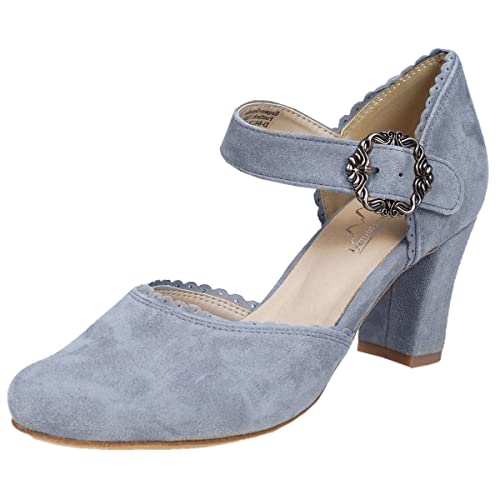 Hirschkogel Damen Pumps, h.blau, 39 EU von Hirschkogel